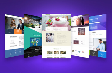 Figma to HTML web design and development project